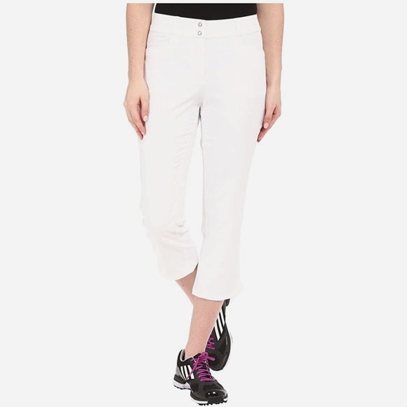NWT Size 10 Adidas Lightweight Golf Capri Pants - Picture 1 of 3